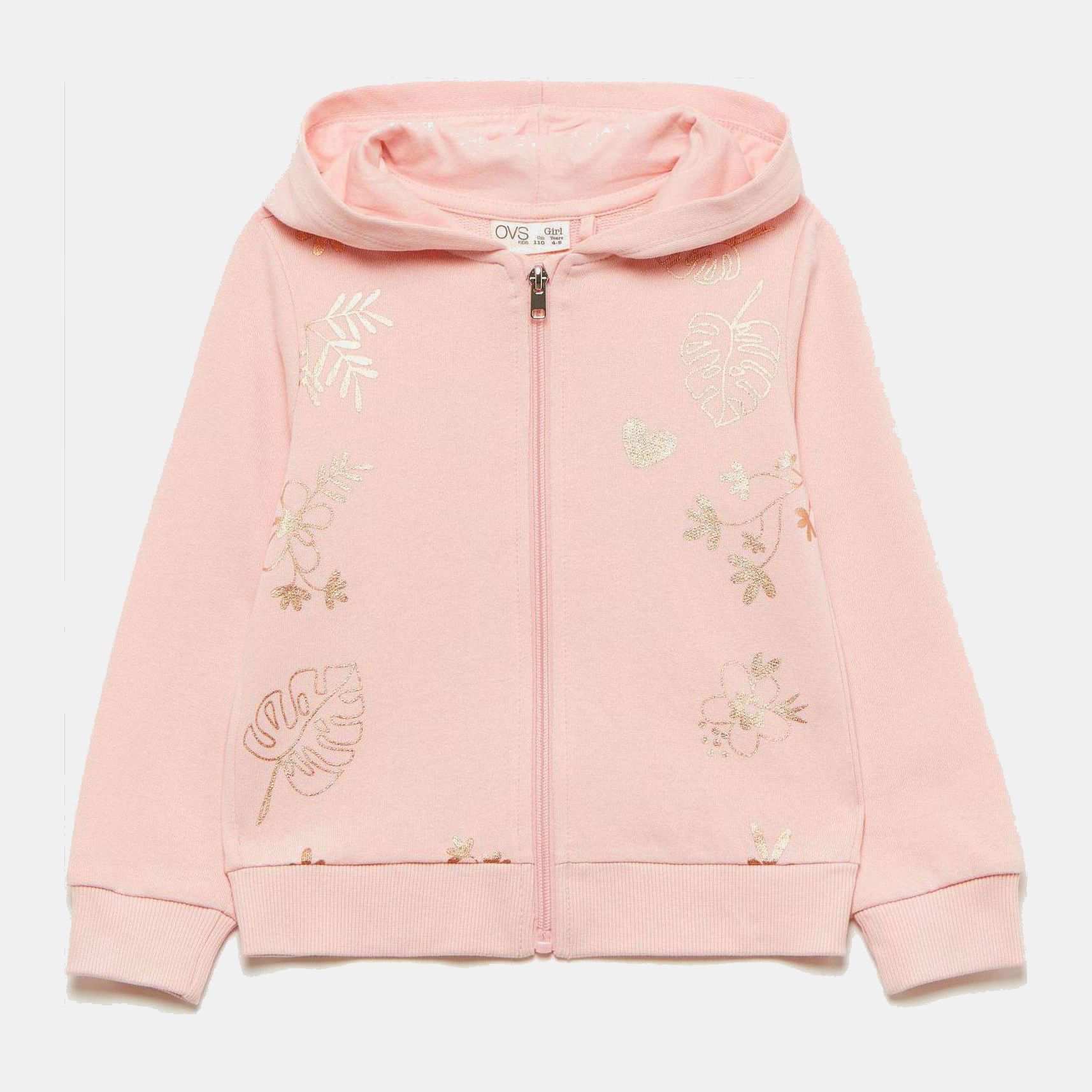 

Толстовка OVS 1188616 116 см Pink