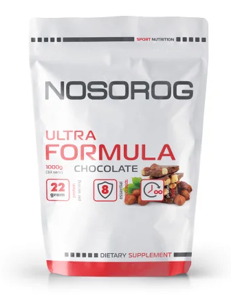 

Протеин комплексный Носорог / Nosorog Nutrition Ultra Formula 1 кг шоколад