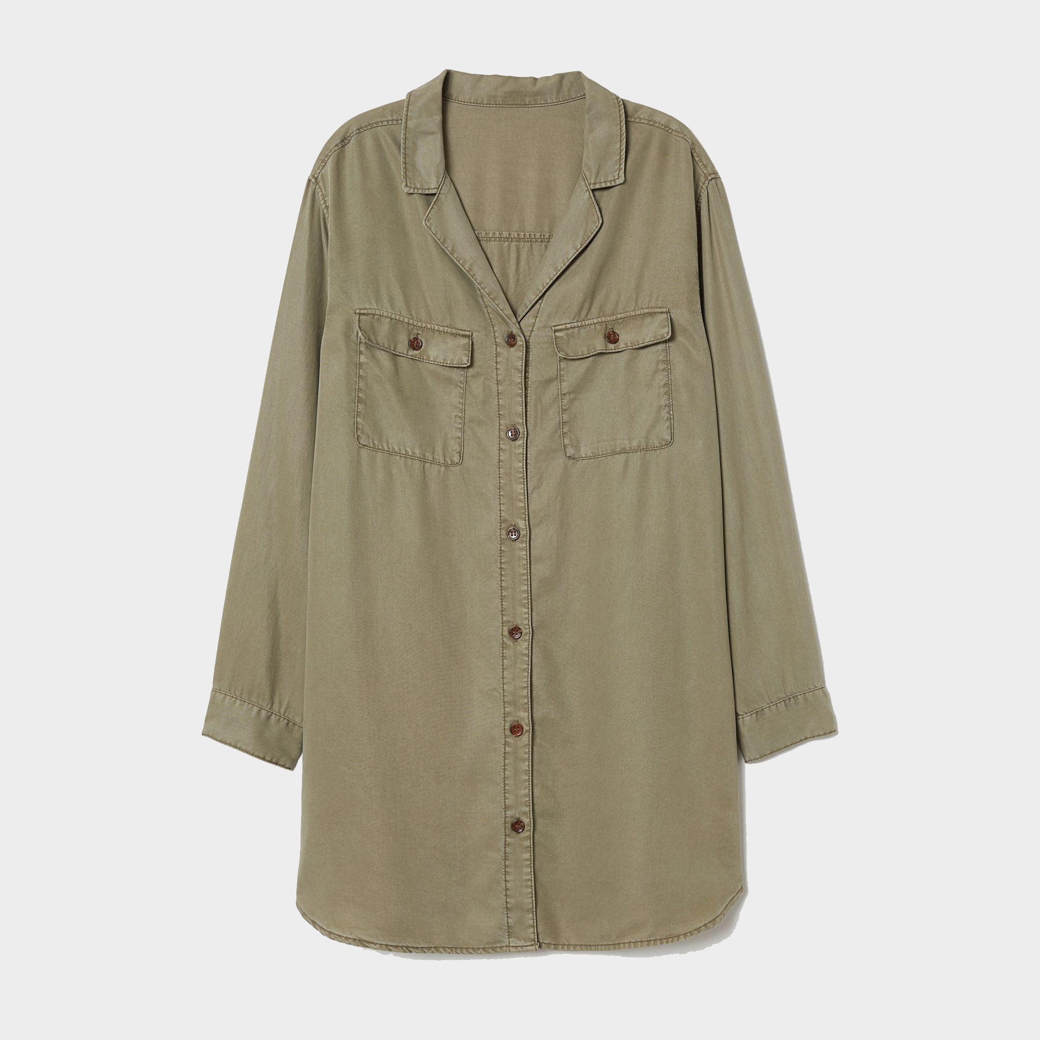 

Рубашка H&M 7060049-ACUB 38 Бледно-зеленая