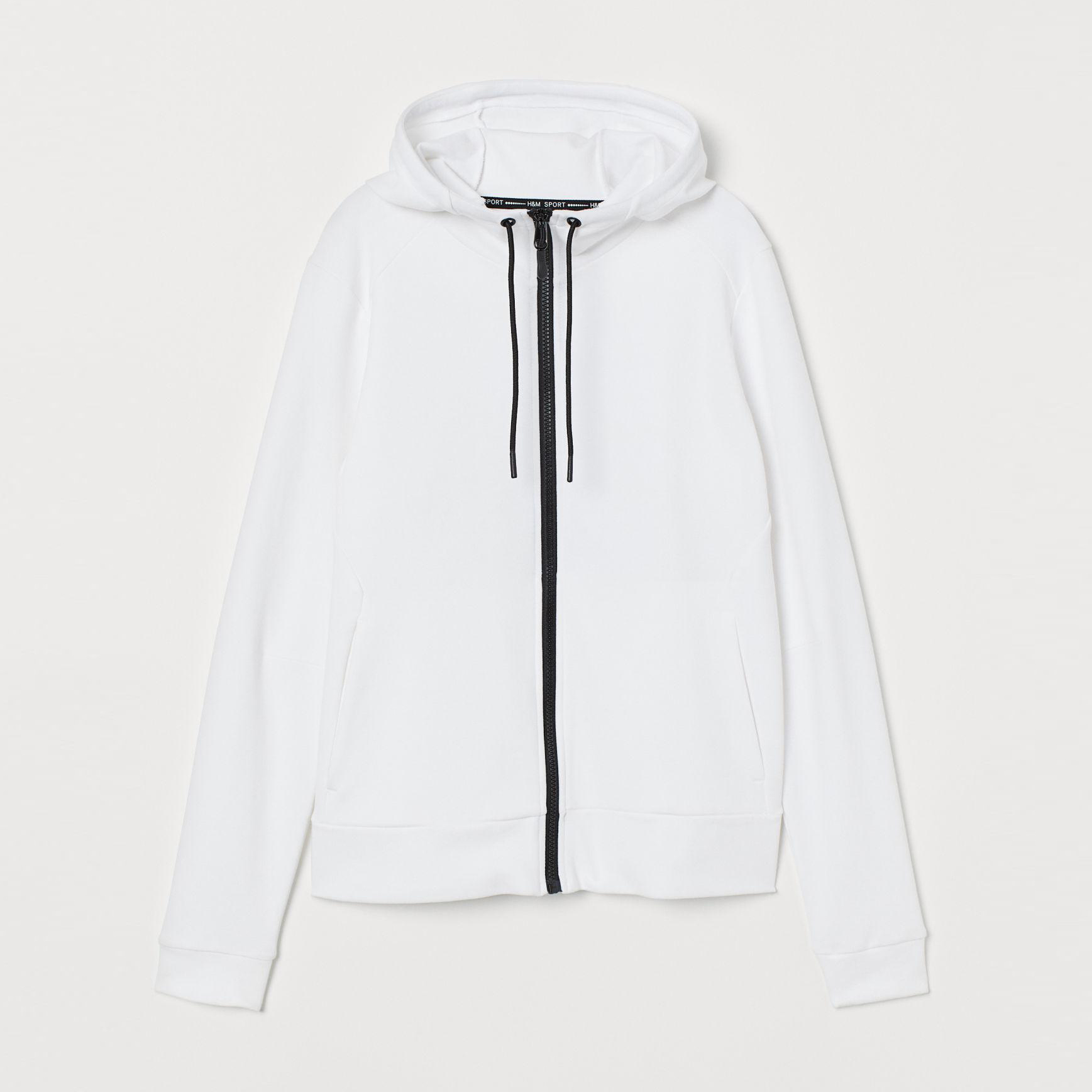 

Толстовка H&M 6961559-ABBE L Белая с черным