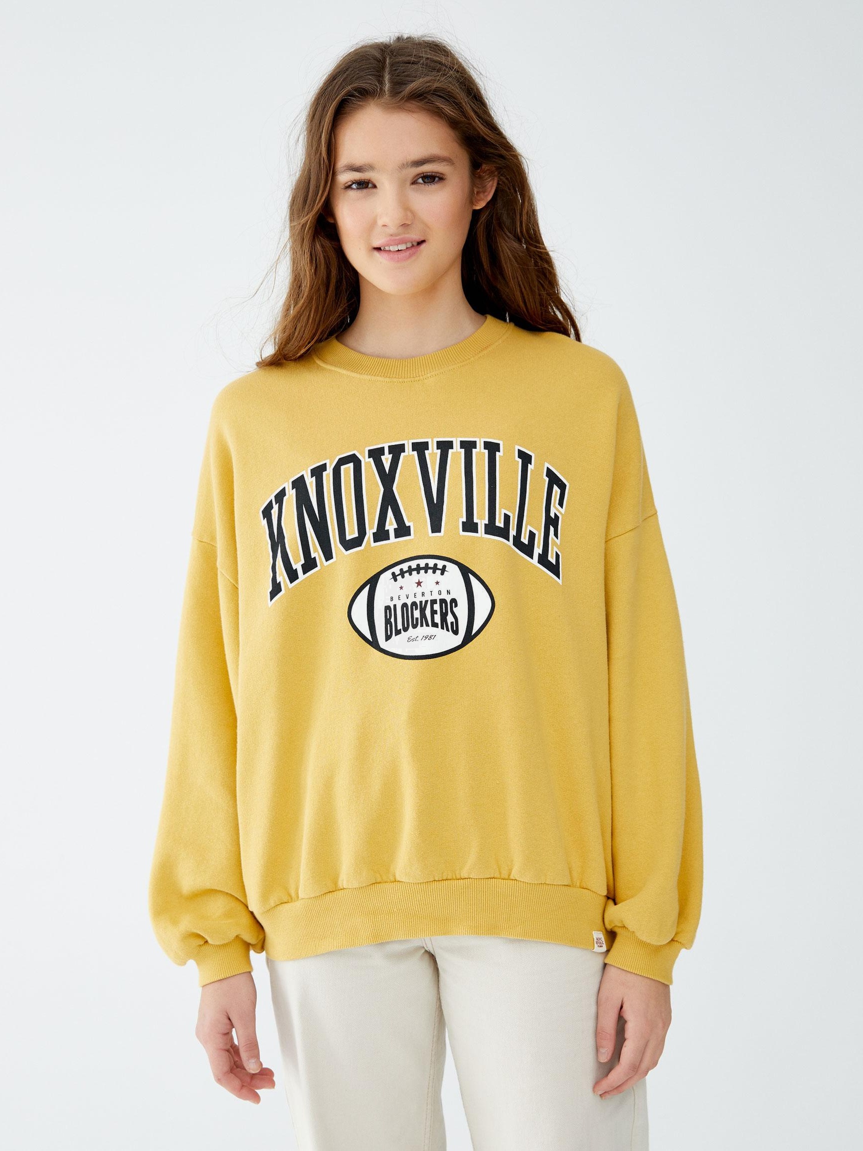 

Свитшот Pull & Bear 5590/308/311-ACUU S Желтый