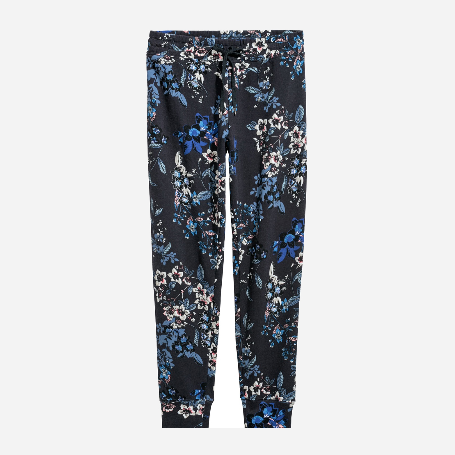 

Брюки H&M 0604387_цветы  Темно-синие, Брюки H&M 0604387_цветы S Темно-синие