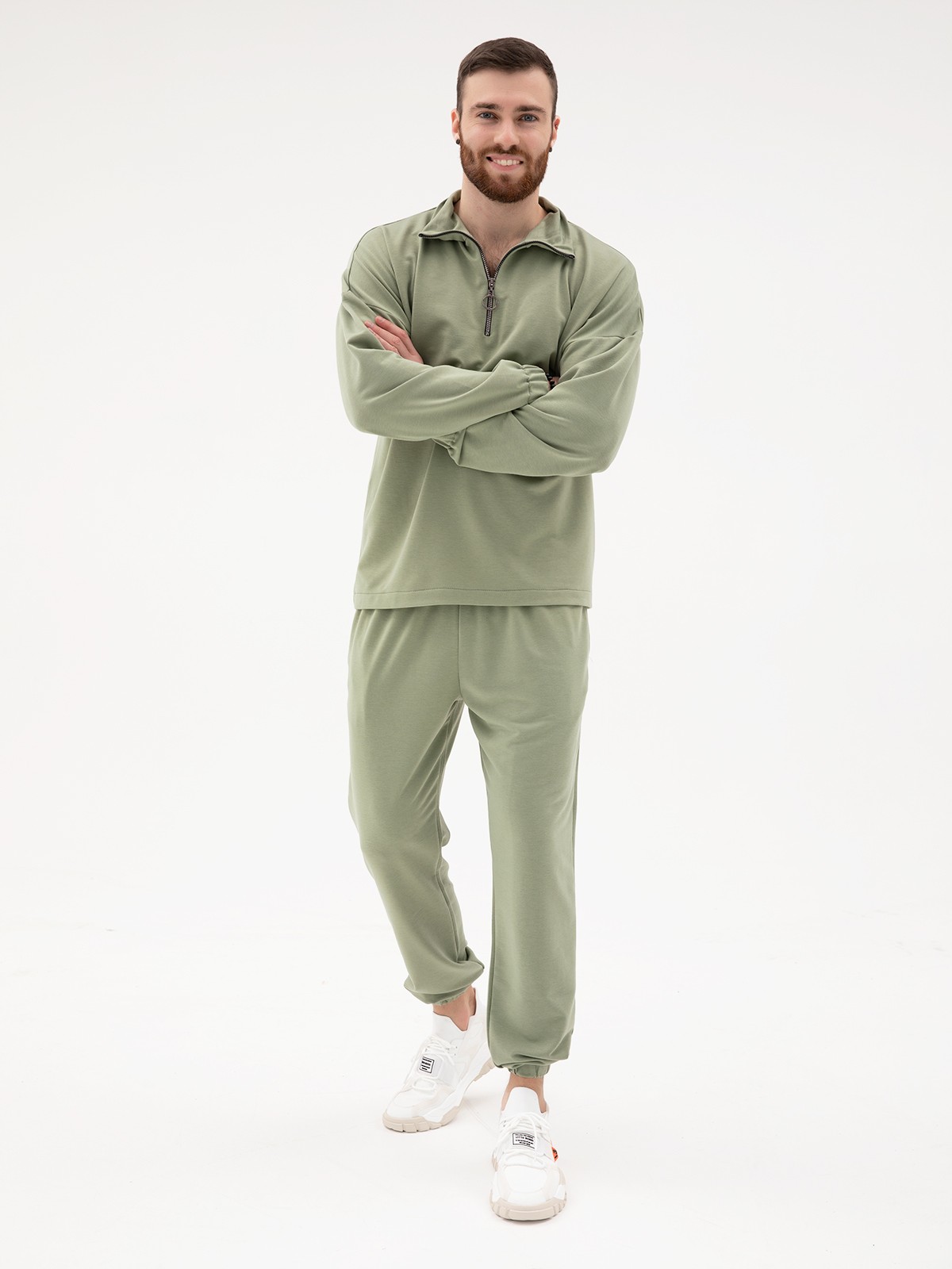 

Спортивный костюм ISSA PLUS GN-432 XXL Оливковый