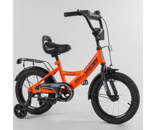 

Велосипед двухколесный CORSO MaxPower CL-14315 14", Оранжевый