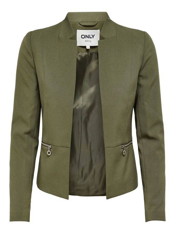 

Жакет ONLY ONLMADDY-KOMA LS SHORT ZIP BLAZER CC TLR  Хаки 15218437 Kalamata, Жакет ONLY ONLMADDY-KOMA LS SHORT ZIP BLAZER CC TLR 34 Хаки 15218437 Kalamata
