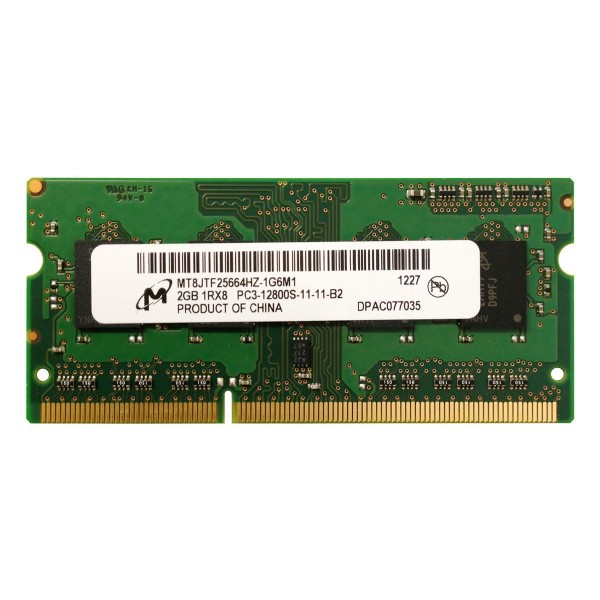 

SO-DIMM 2GB/1600 DDR3 Micron (MT8JTF25664HZ-1G6M1)