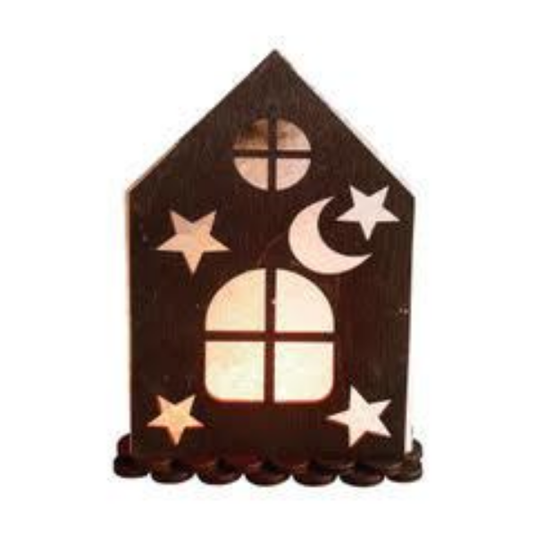 

Соляной светильник с деревянными элементами Дом №2 2кг Saltlamp (3250-29256)