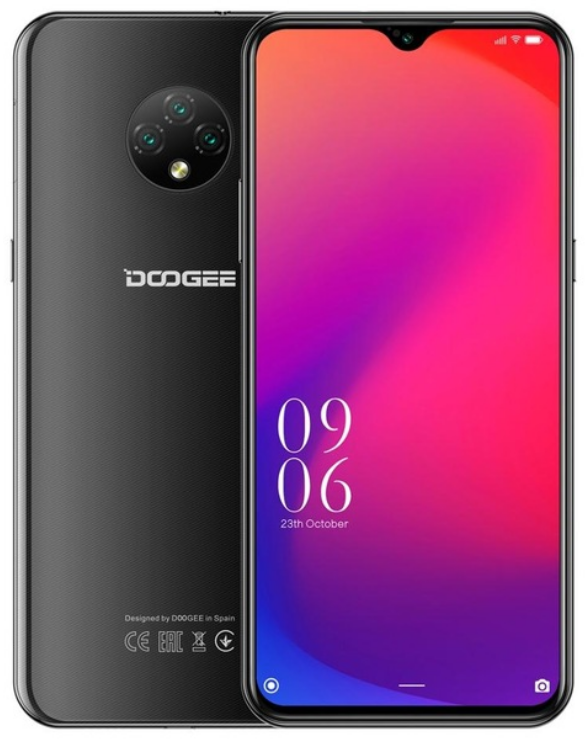 

Doogee X95 Pro 4/32 Gb black, 6.52", Helio A20, 3G, 4G