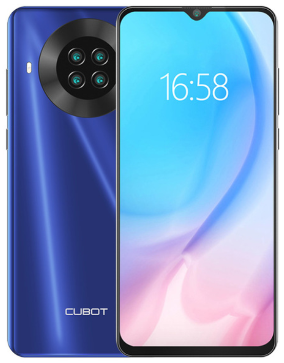 

Cubot Note 20 Pro 8/128 Gb blue, 6.5", Helio P60, 3G, 4G, NFC