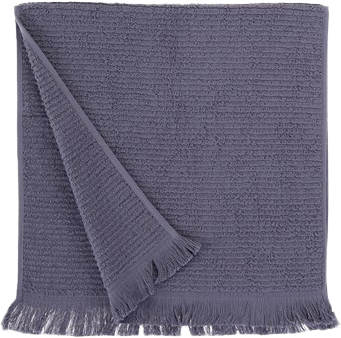 

Полотенце махровое Buldans Athena purple grey серый 90x150 (svt-2000022255516)