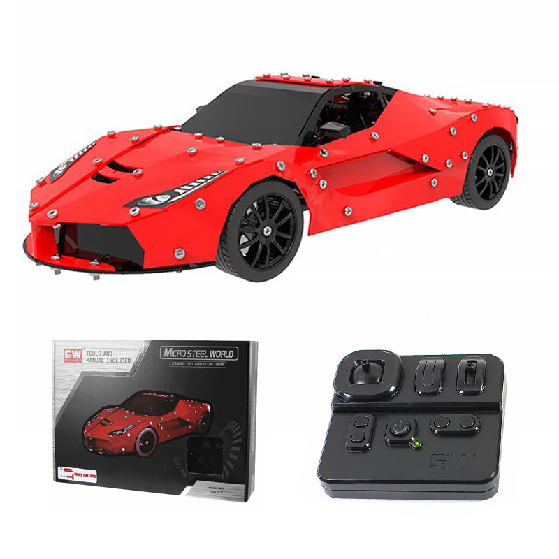 

Конструктор радиоуправляемый ZB-Toys SW(RS)-003 Audi Red сборка авто для мальчиков