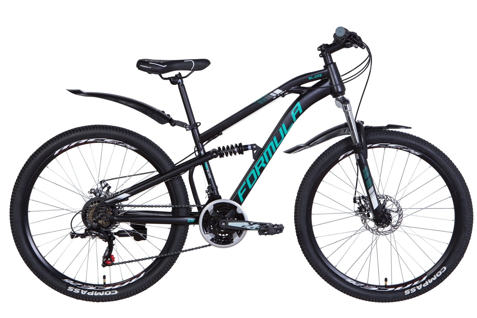 

Велосипед 26" Formula BLAZE 2021 (черно-бирюзовый (м)) Formula OPS-FR-26-458