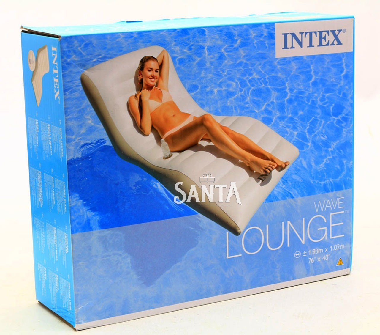 

Матрас-шезлонг одноместный надувной Intex (Lounge) арт. 56861. Отлично подходит для отдыха на море, в бассейне