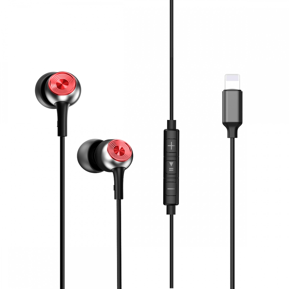 

Наушники Baseus P02 lightning Call Digital Gray