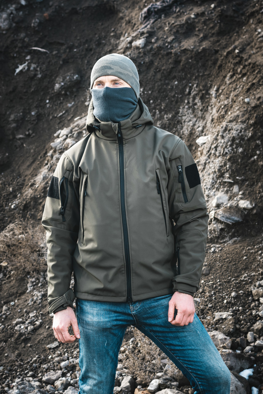 

Тактическая куртка Tactic Urban Green Софт Шелл XXL