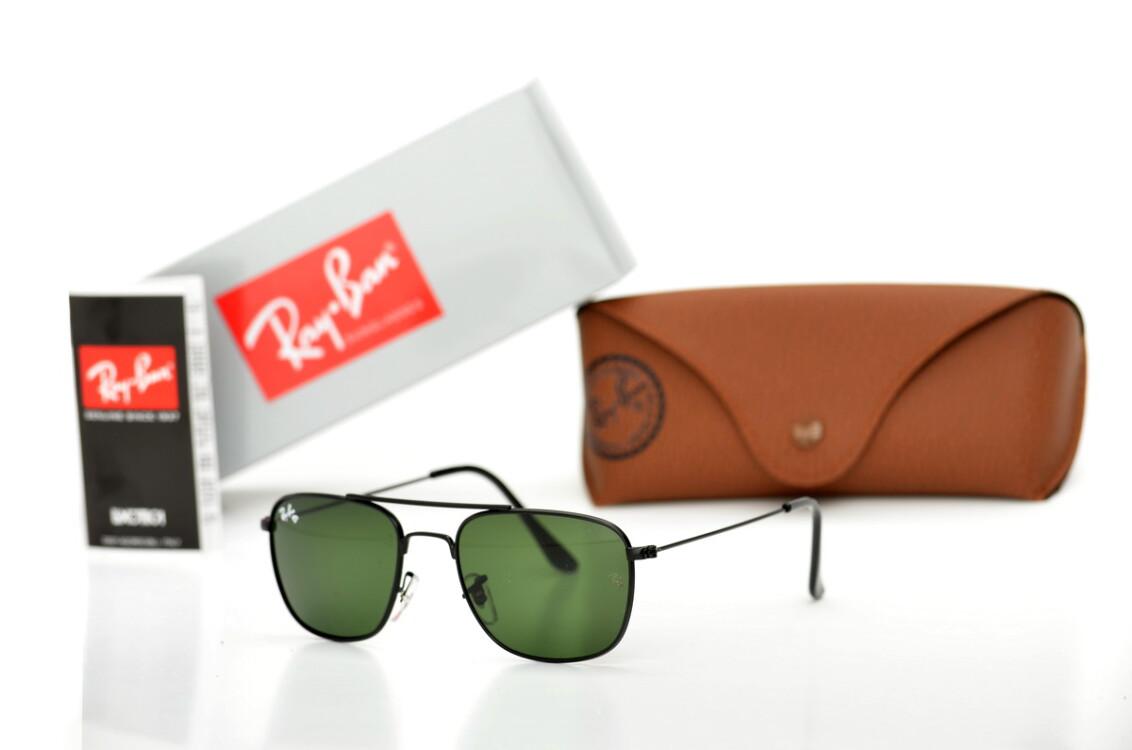 

Мужские солнцезащитные очки с линзами из минерального стекла Ray Ban 9018green-b