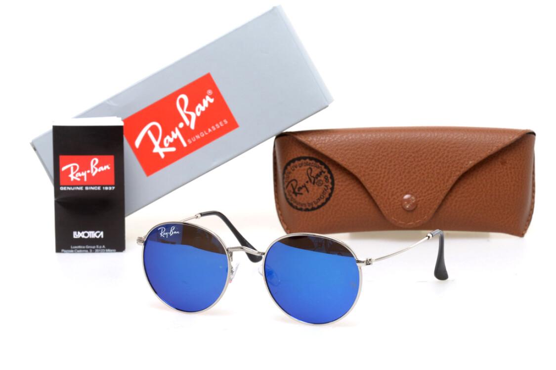 

Солнцезащитные очки Ray Ban (Круглые) 6002-blue