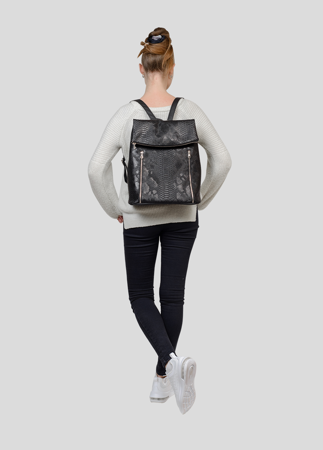 

Рюкзак Rene 0ZS ЗМІЇНИЙ ПРИНТ, Sambag