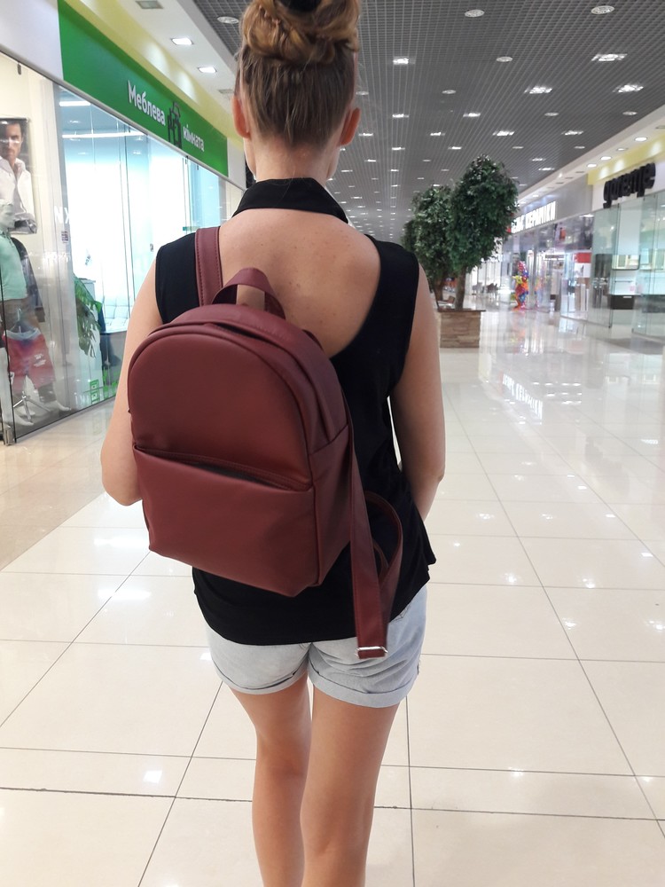 

Жіночий рюкзак Sambag Este BB бордо
