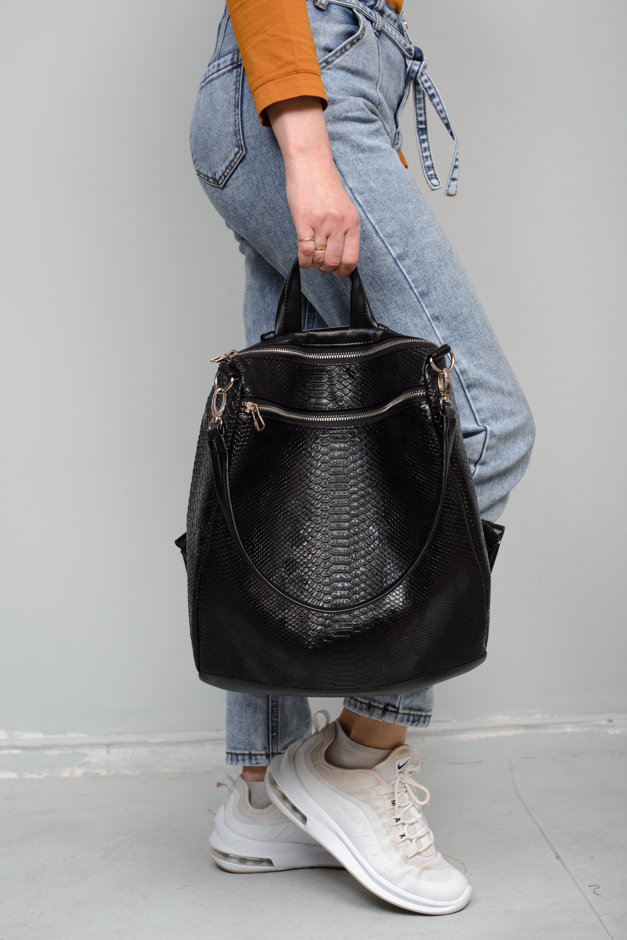 

Рюкзак Trinity 0ZS ЗМІЇНИЙ ПРИНТ, Sambag