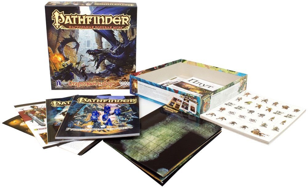 

Настольная игра Hobby World Следопыт ролевая игра: стартовый набор (Pathfinder Roleplaying Game: Beginner Box )