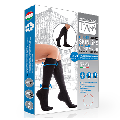 

Антиварикозные гольфы UNISEX SKiNLiFE Tiana 140 DEN с компрессией 18-21 мм рт.ст.,арт.950 Закрытый -й Черный (119-6050, Антиварикозные гольфы UNISEX SKiNLiFE Tiana 140 DEN с компрессией 18-21 мм рт.ст.,арт.950 Закрытый 4-й Черный (119-6050)