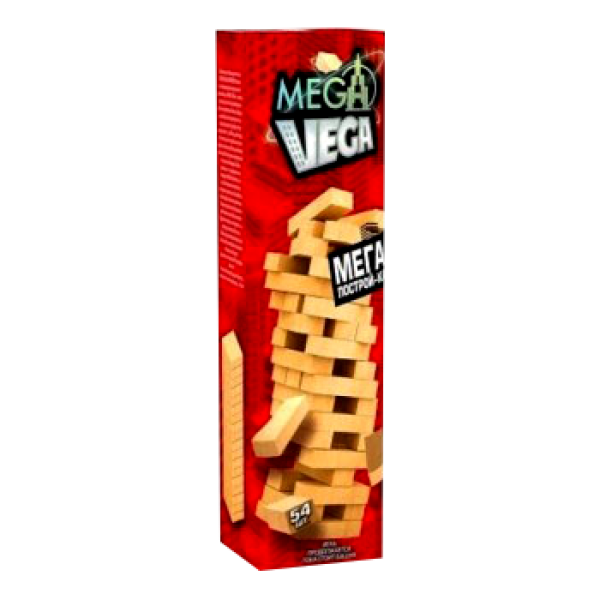 

Настольная игра Danko Toys Дженга Мега Вега (Jenga Mega Vega) ( DT290 G-MV-01U )