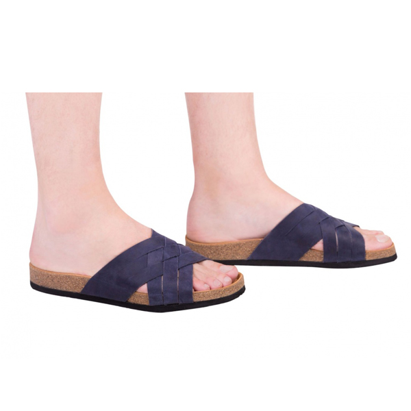 

Анатомические шлепанцы FA-309 синие Foot Care Кожа 40 Синий (2850-30372)