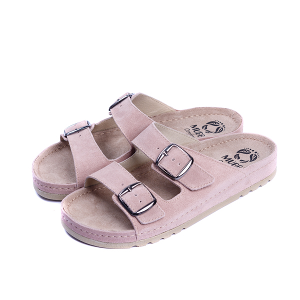 

Шлепанцы женские ROSE 807 Mubb Кожа и замша 36 Розовый (2649-27171)