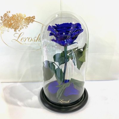 

Синяя роза в колбе Lerosh - Premium 27 см (SKL15-279577)