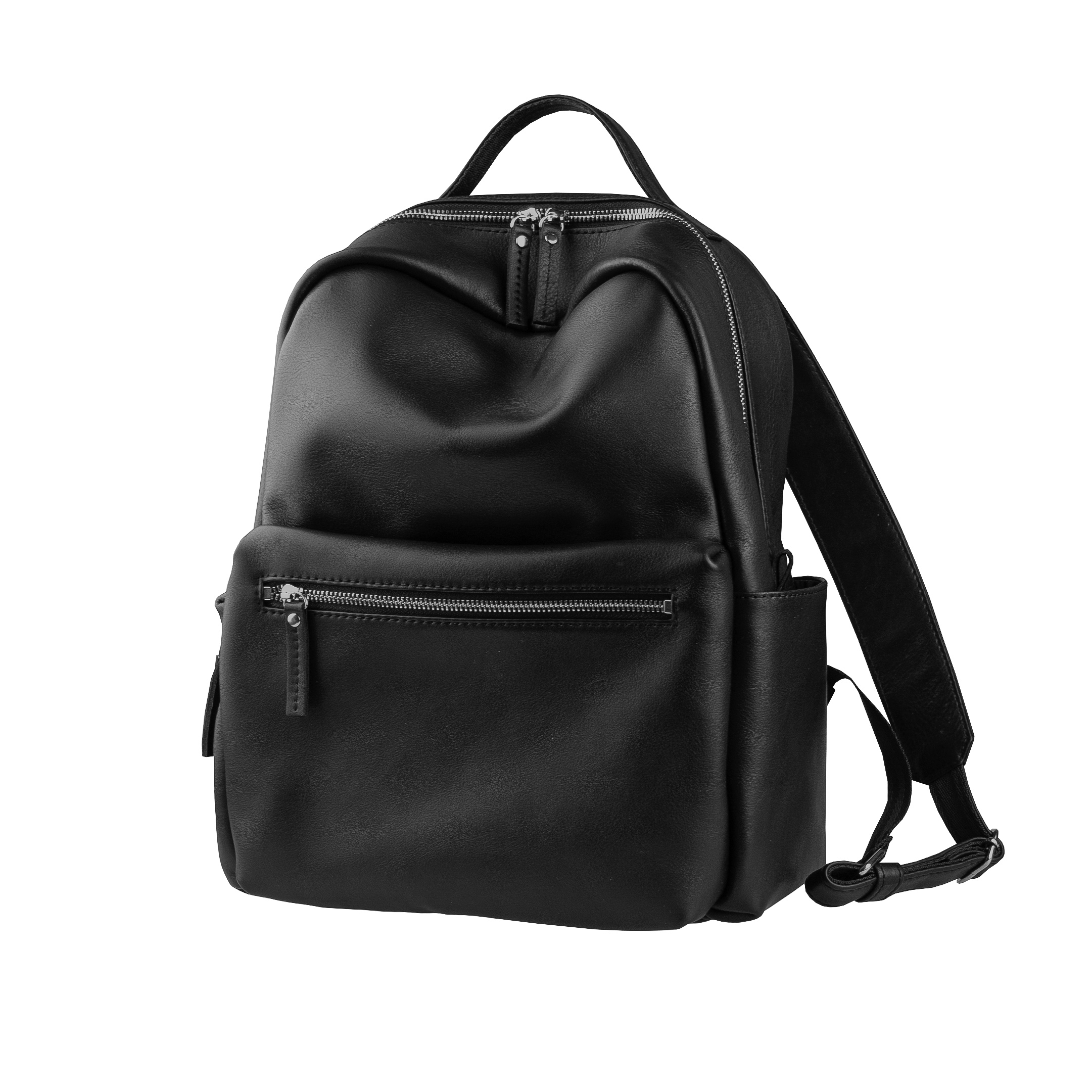 

Мужской кожаный рюкзак Intent Traveler C149 черный (С149-1)