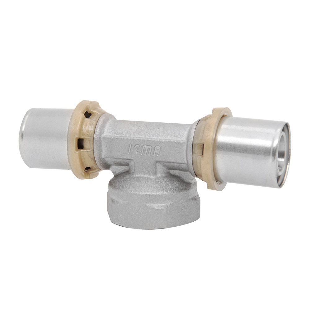 

Тройник пресс Icma 16х1/2"х16 ВР №408