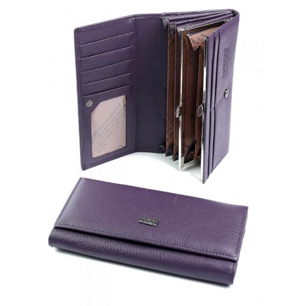 

Женский кошелек кожаный WCash A0001-D Violet