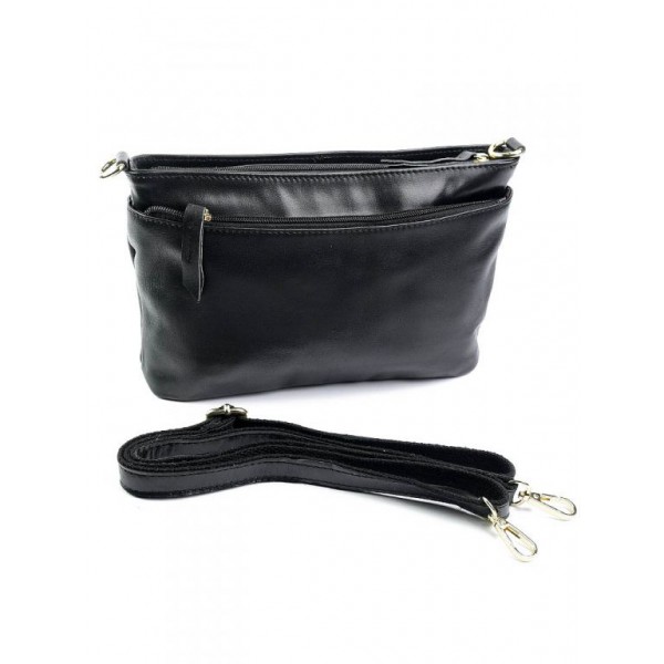 

Сумка - клатч кожаный Parse 10289 Black