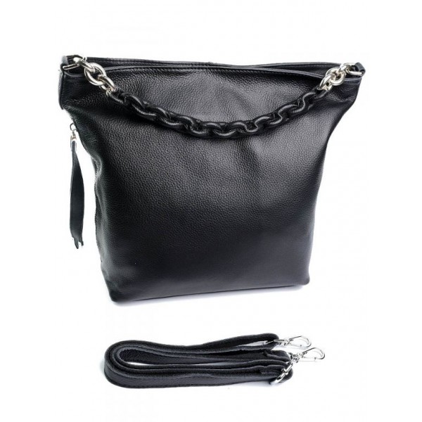 

Сумка женская из натуральной кожи Parse №8798-9 Black