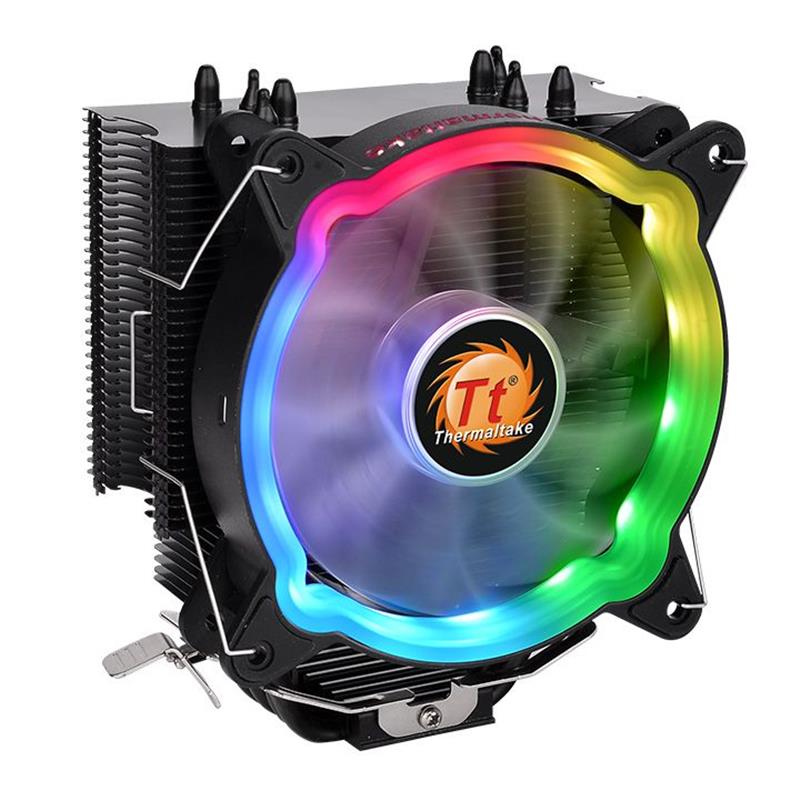 

Кулер процессорный Thermaltake UX200 ARGB Lighting (CL-P065-AL12SW-A), Intel: 775/1150/1151/1155/1156 AMD: FM2/FM1/AM3/AM3+/AM2+/AM2/AM4, 153.5х127х76 мм, 4-pin