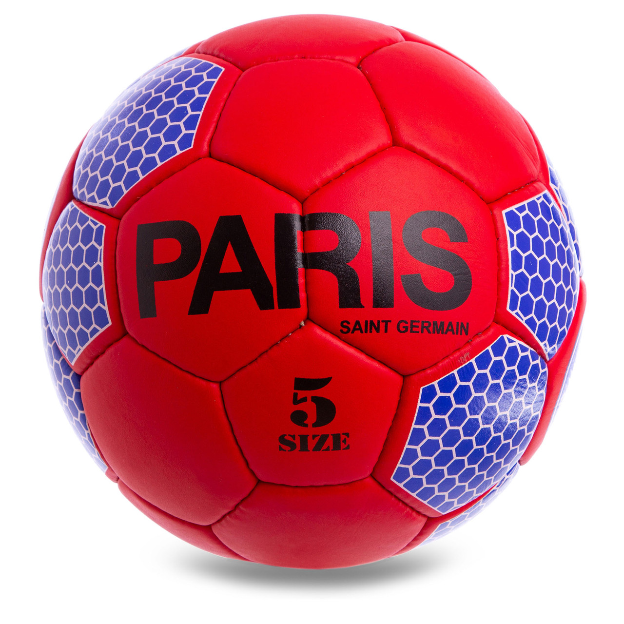 

Мяч футбольный 5 размер для улицы ПСЖ ПАРИ СЕН-ЖЕРМЕН PSG PARIS SAINT-GERMAIN Ручная сшивка Красный (FB-0592)