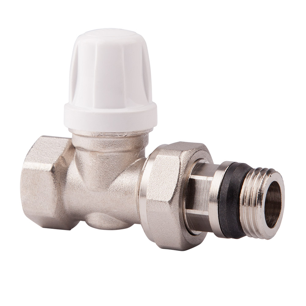 

Кран радиаторный Icma 1/2" с антипротечкой прямой без ручки №955