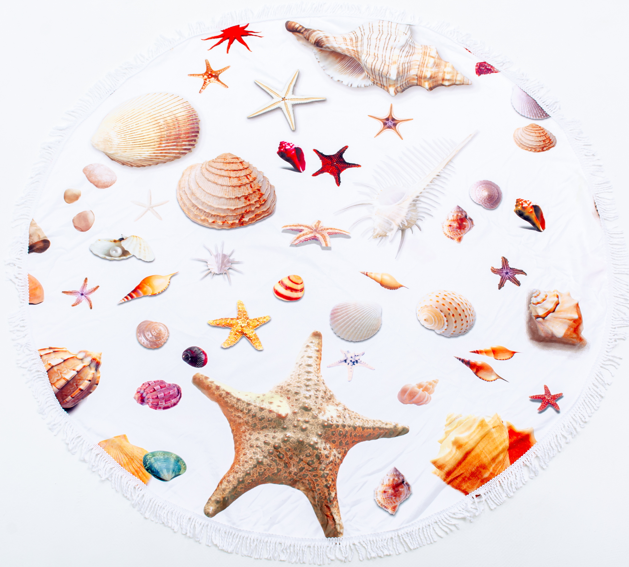 

Пляжное полотенце MirSon №5061 Summer Time Seabed 150x150 см