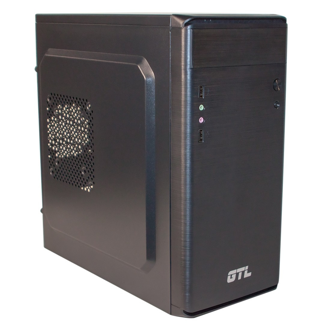 

#177222 - Корпус GTL 1609 Black, 500W, 120mm, Micro ATX / Mini ITX, 2 x 3.5 mm, USB2.0 x 2, ODD x 1, HDD x 3, SSD x 1, 0.4 mm, 350x315x165, 3.9 kg