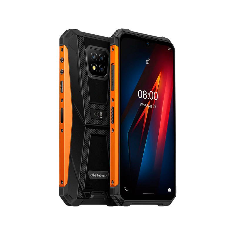 

Мобільний телефон UleFone Armor 8 orange 4/64gb IP69K 6.1" NFC 5580mAh (1260 zp)