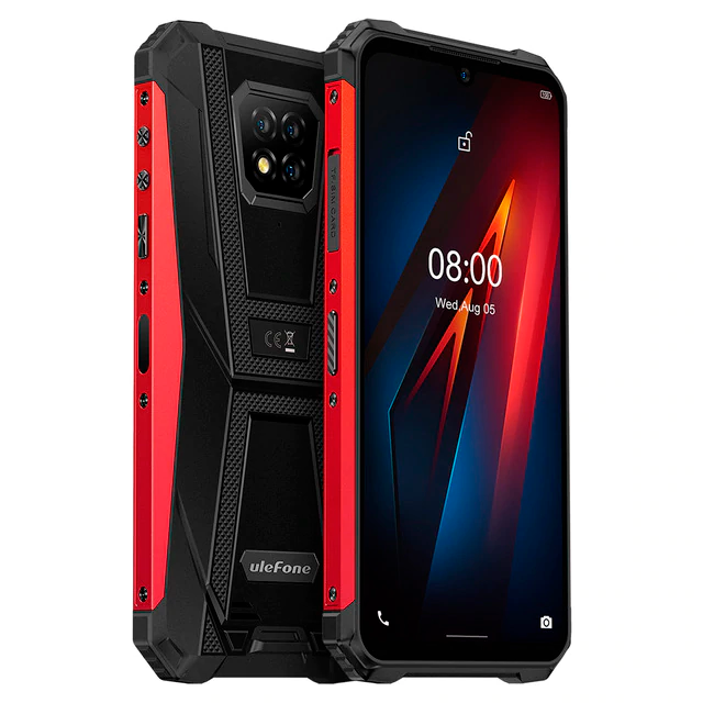 

Мобільний телефон UleFone Armor 8 red 4/64gb IP69K 6.1" NFC 5580mAh (1261 zp)