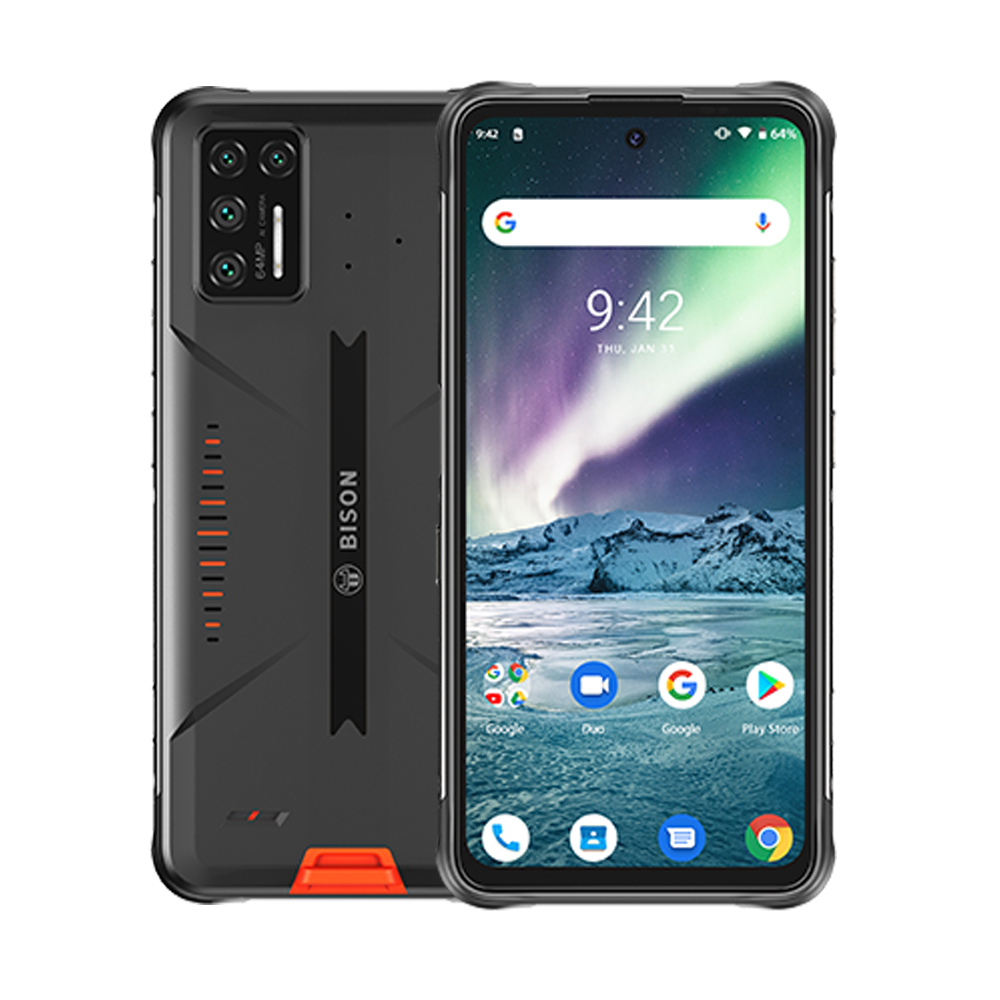 

Мобільний телефон Umidigi Bison GT red 8/128Gb IP69K 6.67" NFC 5150mAh (1778 zp)