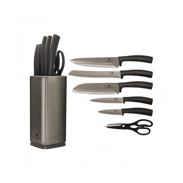 

Набор ножей 7 предметов Berlinger Haus Metallic Line Carbon Edition BH-2403