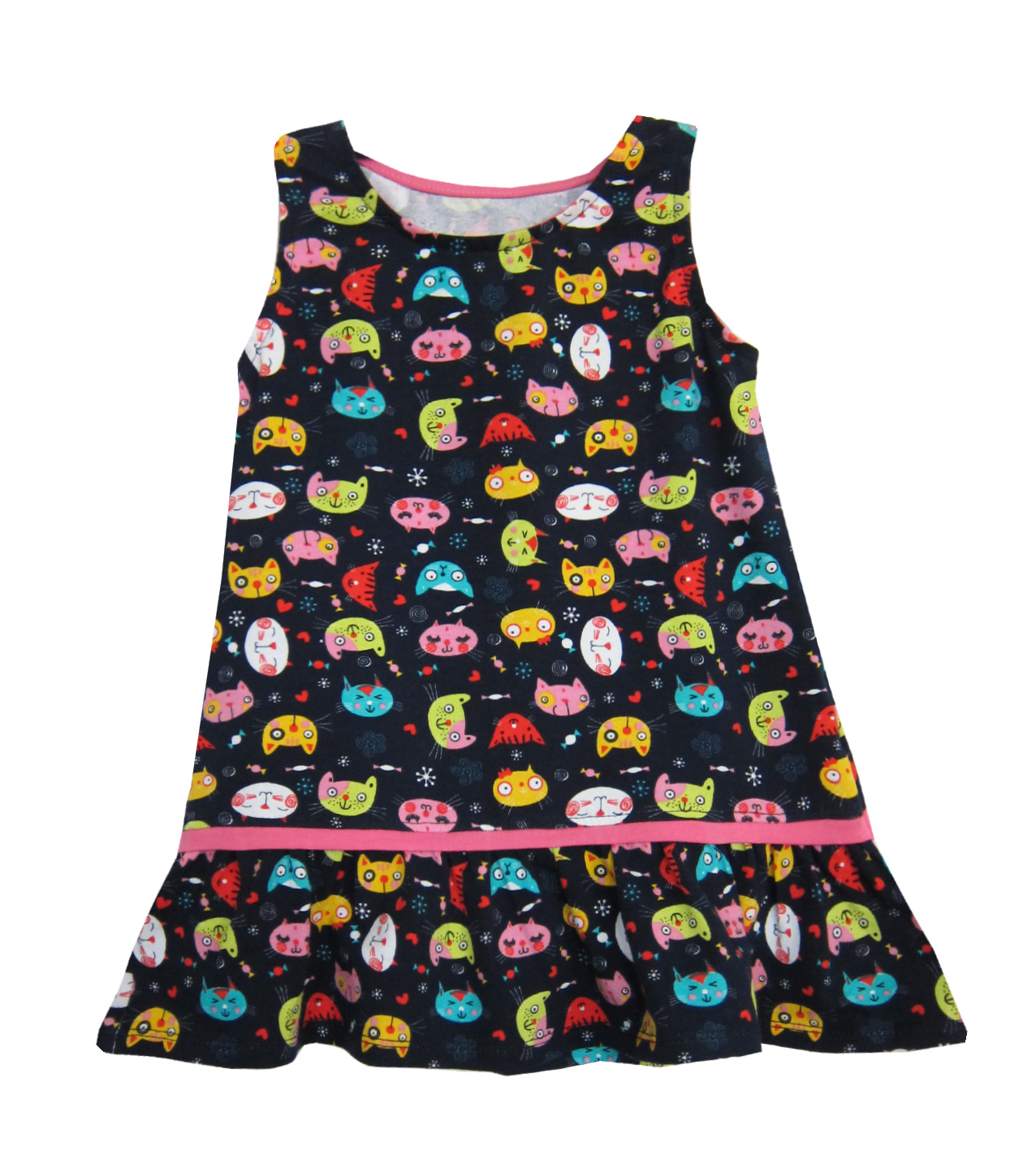 

Сарвфан для девочки Morekids 104 сарафан с ярким принтом (7768-104)