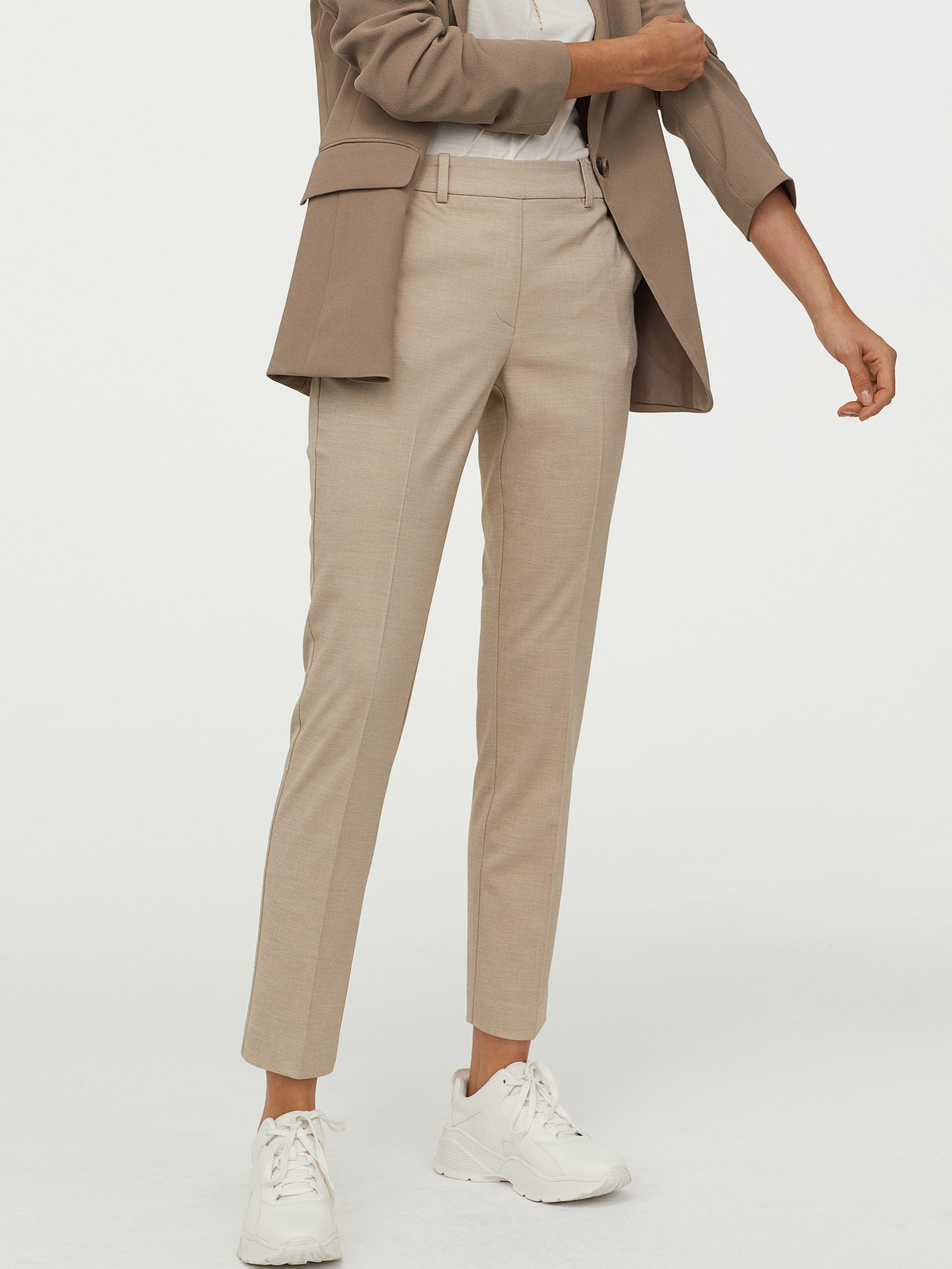 

Брюки H&M 0752814-0 40 Бежевые