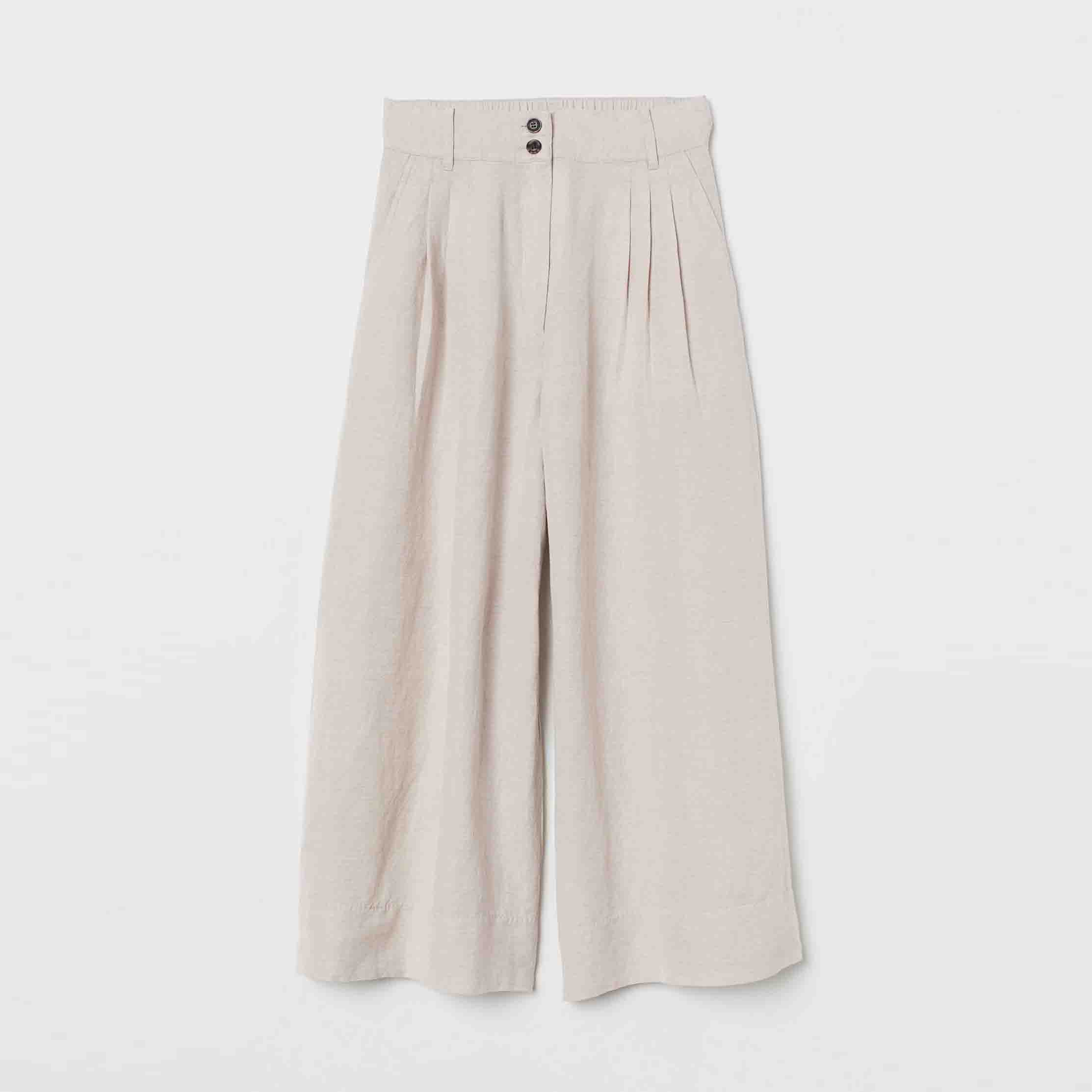 

Брюки H&M 0730566-9  Бежевые, Брюки H&M 0730566-9 36 Бежевые