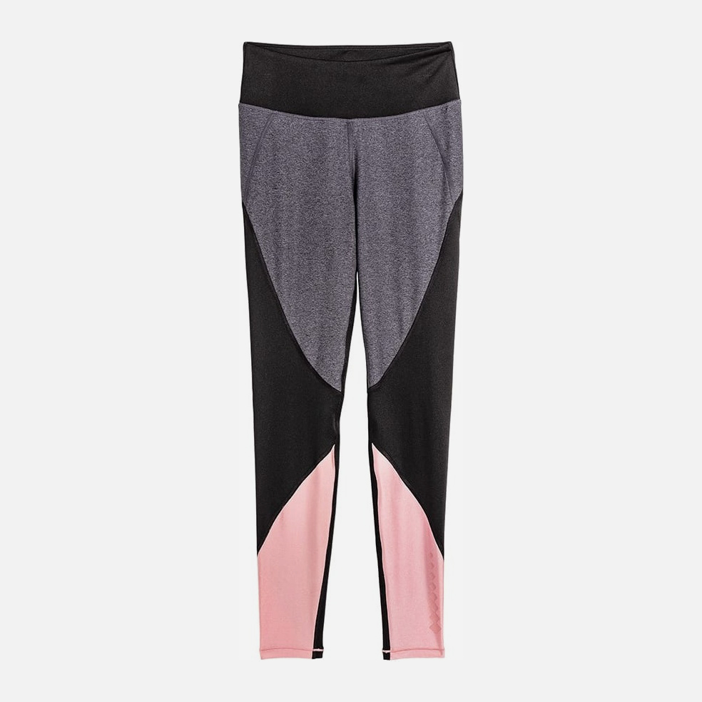 

Спортивные леггинсы H&M Sport 04-0680262-9 XS Разноцветные