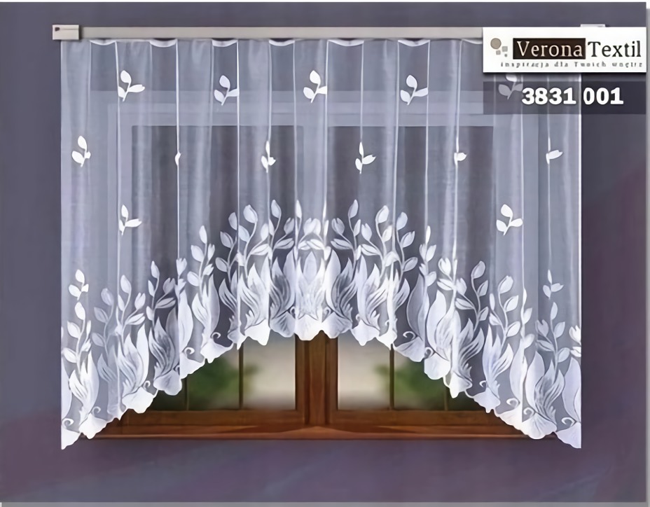 

Ажурная жаккардовая тюль Verona 160 х 300 см (3831 001)