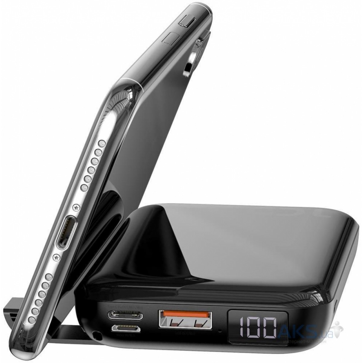 

Power bank BASEUS Mini S Bracket 10000mAh 18W(with wireless charger)